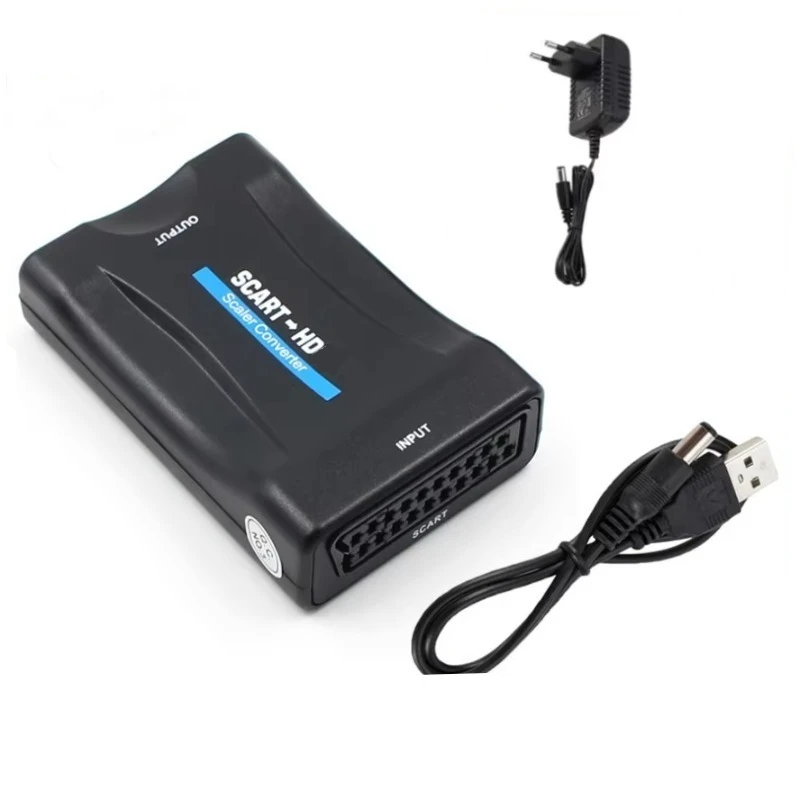 Scart To Hdmi - Convertisseur SCART vers HD alimenté par