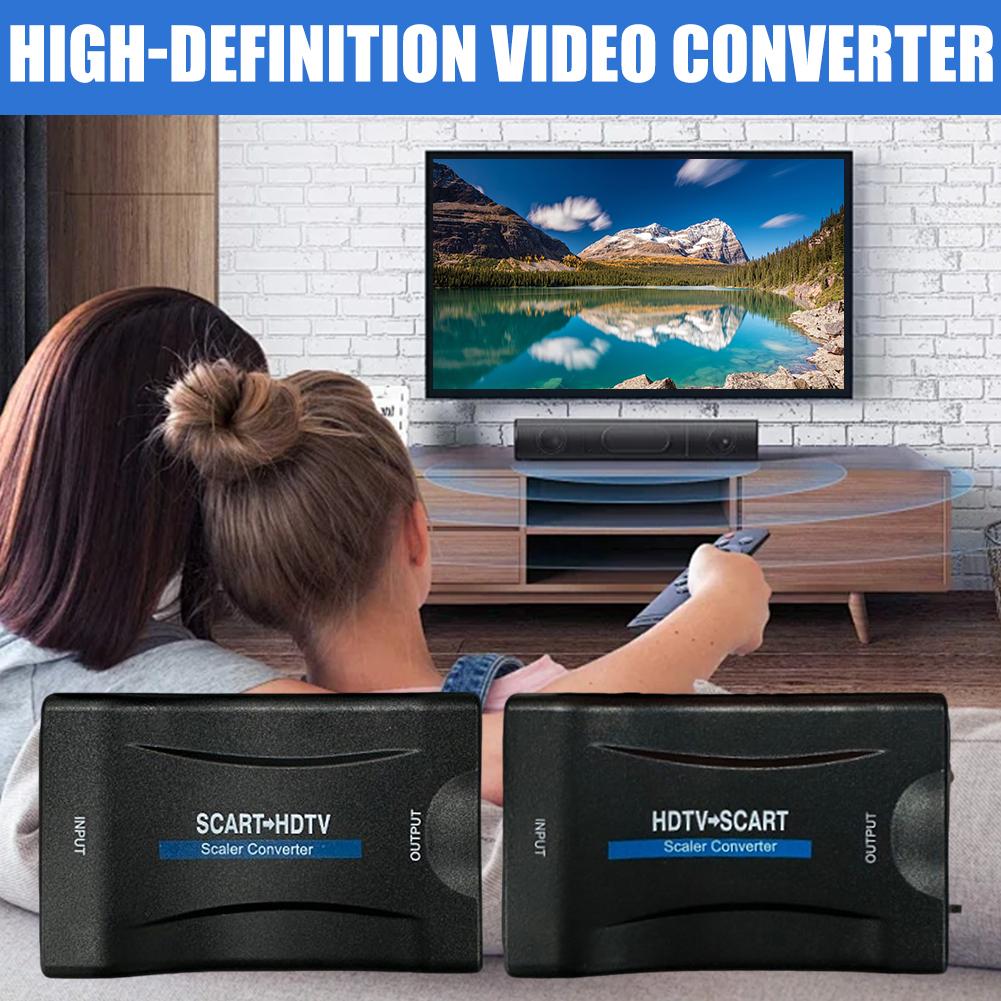 Convertisseur HDMI vers SCART  - Scart To Hdmi avis et prix