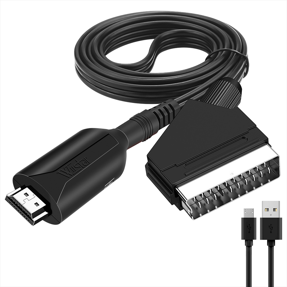 Câble adaptateur convertisseur - Scart To Hdmi avis et prix