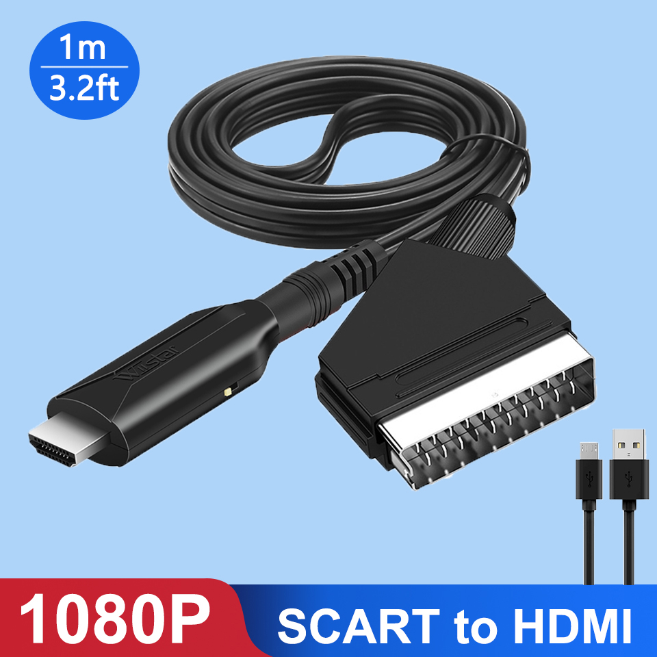 Convertisseur péritel vers HDM - Scart To Hdmi avis et prix