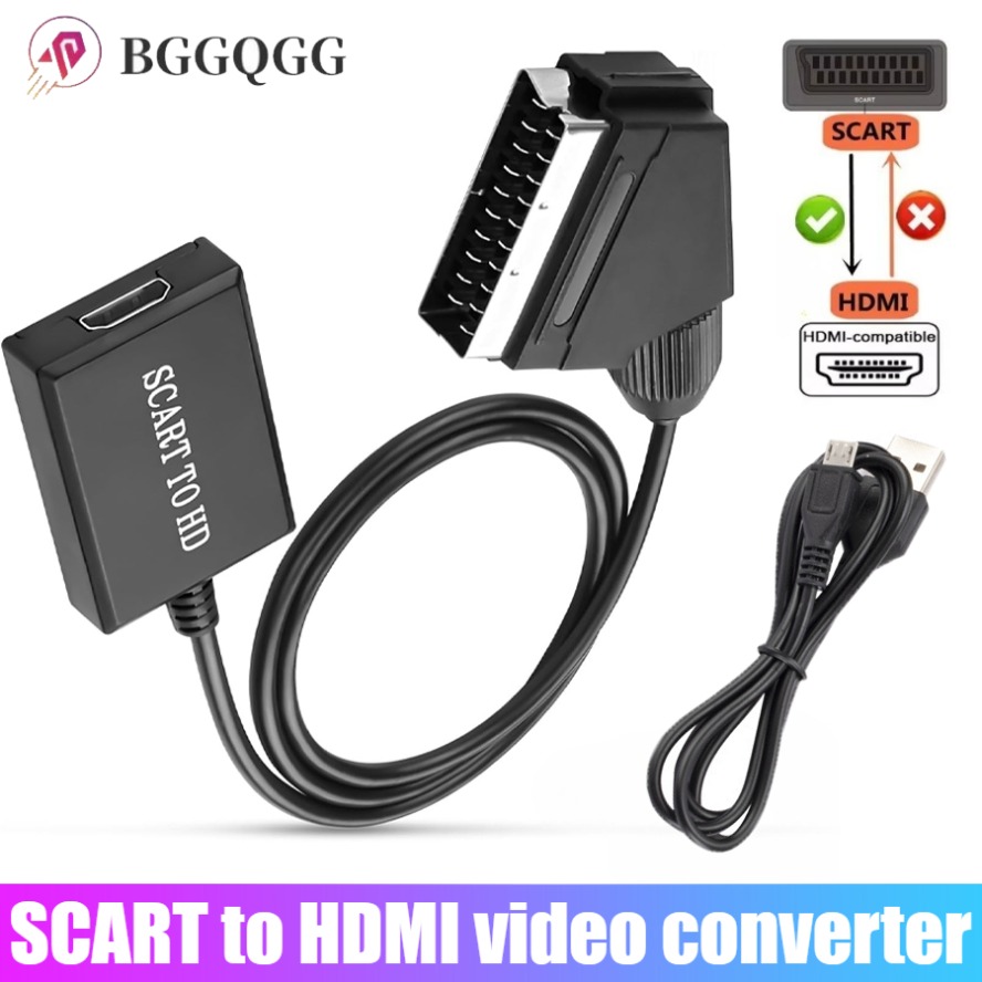 Câble adaptateur convertisseur - Scart To Hdmi avis et prix