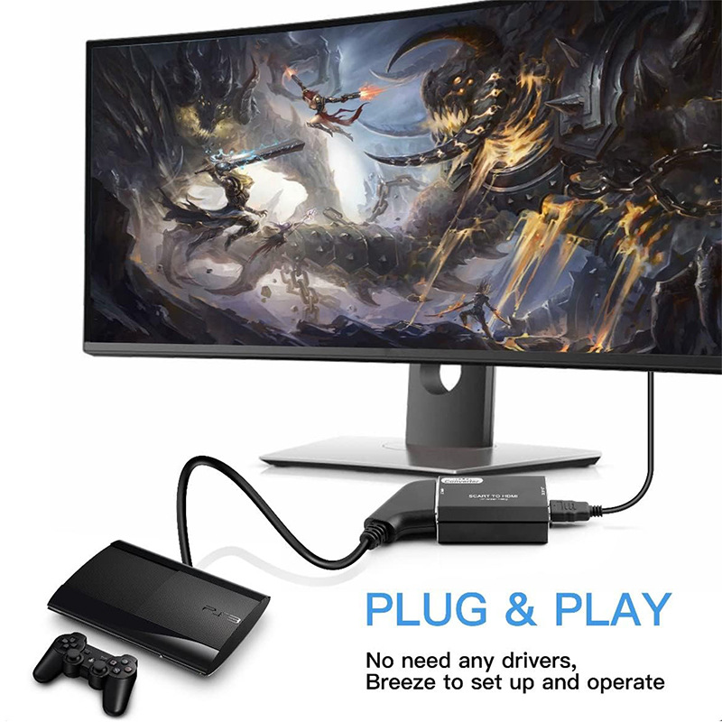 Convertisseur péritel vers HDM - Scart To Hdmi avis et prix